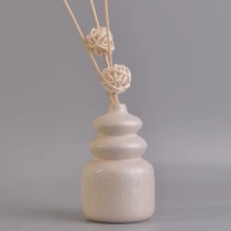 Kina Keramiske diffusor flasker med perle galzing farge produsent