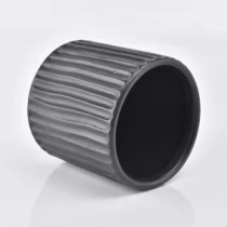 Kina Majica crnog keramičkog voštanog svijeća okruglog oblika velikog kapaciteta okruglog oblika proizvođač