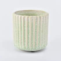 China Hochwertige chinesische Keramikglas Kerzenhalter Dose der Frühjahrs- und Sommerserie Hersteller