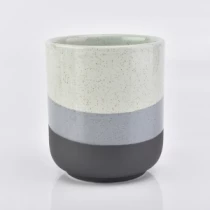 Китайський Глазурова керамічна баночка для свічок 12 унцій для виготовлення ароматичних свічок виробник