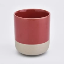 Cina Portacandele in ceramica da 12 once con portacandele smaltato colorato produttore