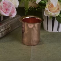 China Rose gold metal candle holder popular in AU manufacturer