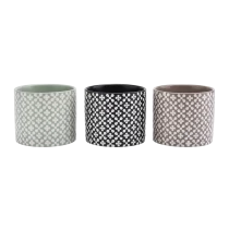 Tsina matte itim na natatanging tagagawa ng mga ceramic candle Manufacturer