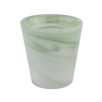 porcelana Tenedor de vidrio de vidrio de cilindro de 200 ml de lujo de 200 ml para el hogar decorativo fabricante