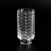 China New design 3oz 4oz glass candle holder customized jar supplier manufacturer