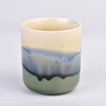 China New arrival ceramic candle vessel with new design effecting manufacturer