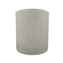China candles scented luxury soy wax white glass candle holders manufacturer