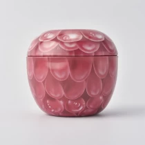 China 160ml luxury metal red apple shape  vessel wholesale manufacturer