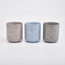 China Sunny Glassware glazed candle jars decorative ceramic candle tumblers manufacturer
