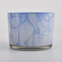 China wedding recycled glass candle jar glass jar with lid candles manufacturer
