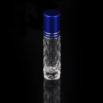 China 8ml 10ml Mini travel glass oil essential perfume spray bottle with stainless roller ball manufacturer