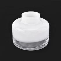 China Fragrance mable round ceramic reed aroma diffuser flower bottle Aromatherapy living room decor wholesale manufacturer