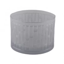 China 3 wick scented glass candle holders manufacturer