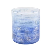 China In bulk custom empty glass candle vessel 5 oz 8 oz 10 oz manufacturer