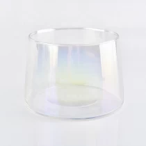 China Clear customized candle vessel glass candle jar wedding centerpieces wholesales manufacturer