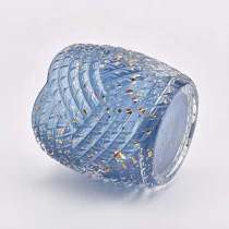 China Luxury customized candle vessel glass candle holder centerpieces manufacturer