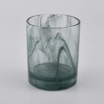 China hand made glass candle holder in bulk manufacturer