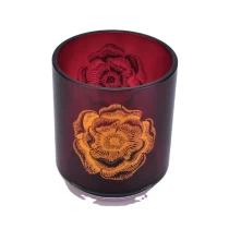 China Sunny Cylinder tealight custom glass candle holders manufacturer