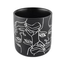 China Wholesales christmas custom ceramic scented candle vessel manufacturer