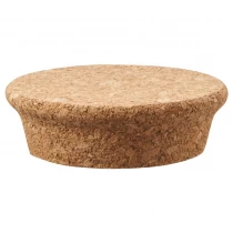 China eco-friendly cheap customized dampproof cork lid for glass jar manufacturer
