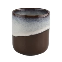 China ceramic matte candle container manufacturer