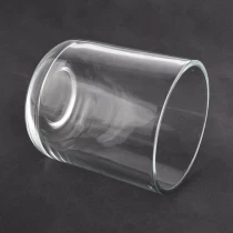 China crystal candle vessel candle jars in bulk glass manufacturer