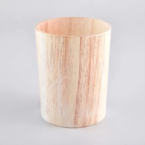 China marble empty candle jars for candle making manufacturer