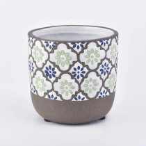 China 300ml vintage matte porcelain ceramic holder tealight candle jar wholesale manufacturer