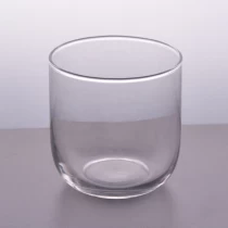 China Clear spraying candle vessel tea light glass candles container scented wedding centerpieces wholesale manufacturer