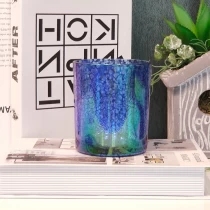 China Clear customized candle vessel glass jars for candle making wedding decor in bulk manufacturer