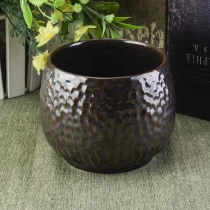 China 16 oz Vintage ceramic candle jars home decor wholesale manufacturer