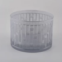 China frosted colored glass candle jar manufacturer