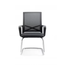 חרסינה 2024 Newcity 552C באיכות גבוהה זול מתכת כרום כיסא מבקרים עיצוב מודרני יצרן סיטונאי כיסא מבקרים משרד כיסא כנס מבקרים ברשת עם רגל כרום ספק סין יַצרָן