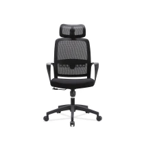 Trung Quốc Newcity 555A Ghế văn phòng máy tính giá cả phải chăng Hệ thống khóa nghiêng thiết kế hiện đại Ghế nhân viên màu đen với lưng lưới nhựa PP nhà chế tạo
