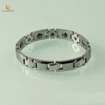 China Großhandel Herren Wolfram Schmuck Gesundheit Wolfram Armband Für Männer mit Magneten China Lieferant Hersteller