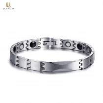 China Heißer Verkauf Herren Wolfram Schmuck Gesundheitswesen Wolfram Armband Für Männer mit Magneten und Germanium China Lieferant Hersteller