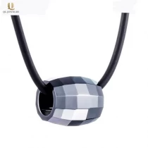 China Neueste Design Herren Modeschmuck Facettierter Wolframkarbid Anhänger Halskette Herren Facettierter Wolfram Hund Tag China Lieferant Hersteller