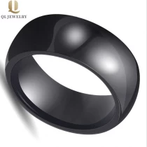 porcelana ANILLO CLÁSICO SIMPLE CERÁMICO ALTO PULIDO PULIDO GRANJA DE CERÁMICA NEGRÍA NEGRÍA MAYORÍA ABRIBA COMERIDA ANILLO DE CERAMICO Fabricante de China fabricante
