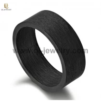 porcelana Bandas de bodas de fibra de carbono forjada plana simple y única para el fabricante de China fabricante