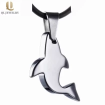 China Beliebte Großhandel Männer Modeschmuck Wolframkarbid Fisch Anhänger Für Männer Wolfram Tier Halskette China Hersteller Hersteller