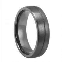 China Rare metal wedding band for men women Tantalum Couple Rings 6mm Domed Tantalum Mens Wedding Band China Manufacturer manufacturer