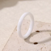 China Hot Sale Very Favorable Price 4mm High Quality Ceramic Wedding Bands Black Ceramic Ring White Ceramic Ring Pink Ceramic Ring China Factory manufacturer