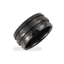 China 10mm Double-Grooved Zirconia Ceramic Ring Blanks | Wholesale Manufacturer & Supplier manufacturer