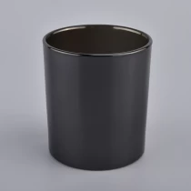 China 300ml Electroplating Black Effect Luxury Glass Jar untuk Home Decorative secara pukal pengilang