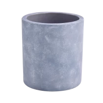 China Luxury Decoratived Thick Thick Wall Concrete Jars pengilang