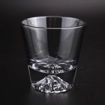 China Spezielle Luxus-Gebirgsform-Glaskerzenglas von Sunny Glassware Hersteller