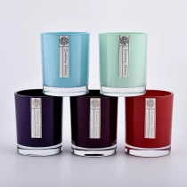 Kina Classic Glass Candle Jars 12oz glasbeholdere til stearinlys fabrikant