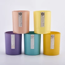 An tSín solid color 12oz glass candle containers candle jars - COPY - tqq3s1 déantóir
