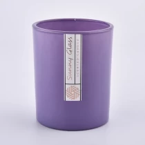 Cina Glassware soleggiato 10oz progettato vasetti di candela di vetro popolari popolari produttore