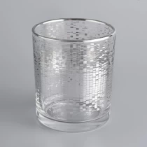 China unique glass candle vessel 400ml wholesale manufacturer
